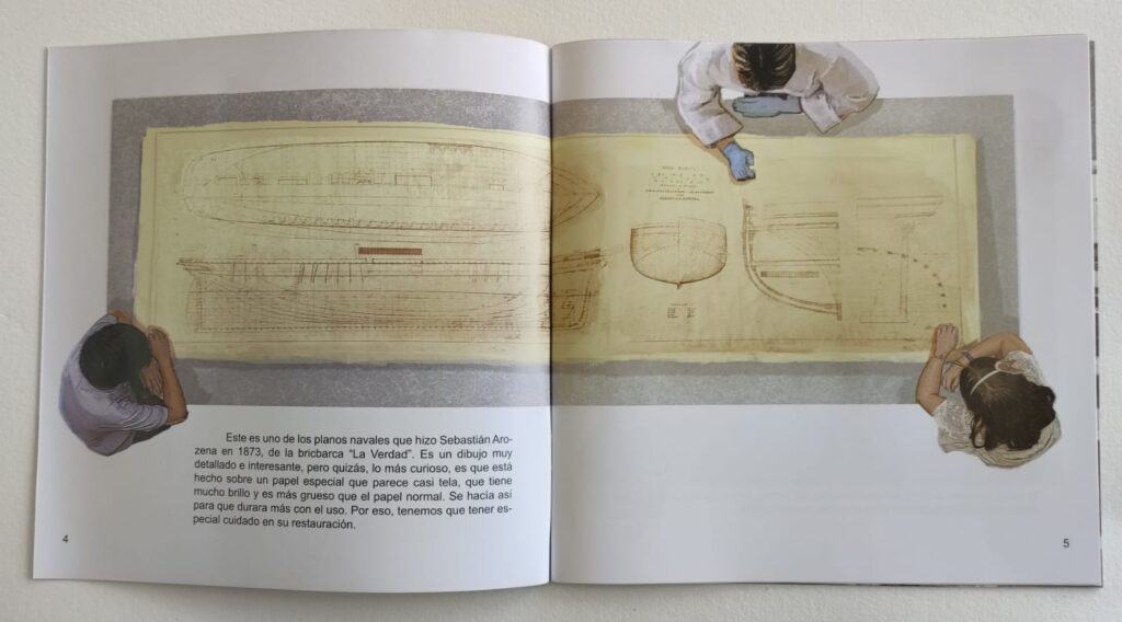 Libro-álbum Navegando en "La Verdad"