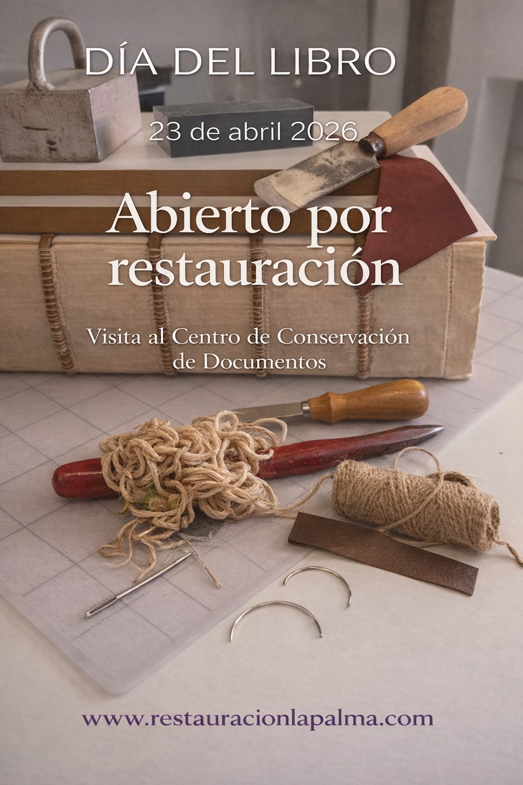 Día del libro. Abierto por restauración